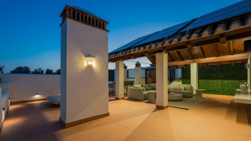 Bahia del Velerin 1-6 - 46 Rooftop terrace night