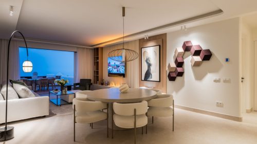 Bahia del Velerin 1-6 - 51 Living  dining room night